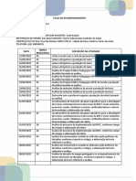 Ficha de Acompanhamento de Estagio