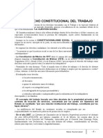 El Derecho Constitucional Del Trabajo