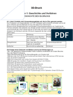3D-Druck: Baustein 1: Geschichte Und Verfahren