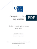 Análisis de los subsistemas empresariales de AQUANARIA, empresa de cultivo de lubina