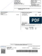 Fatura de água com detalhes de consumo e vencimento