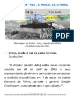 08 de Maio de 1945 - A Moral Da Vitoria - 08.05.2023