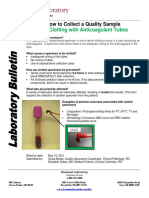 Prevent Clotting With Anticoagulant Tubes