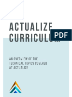 Actualize Curriculum