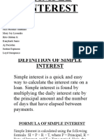 Simple Interest Formula and Calculation