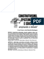 Contrutivismo, Epistemologia e Educação