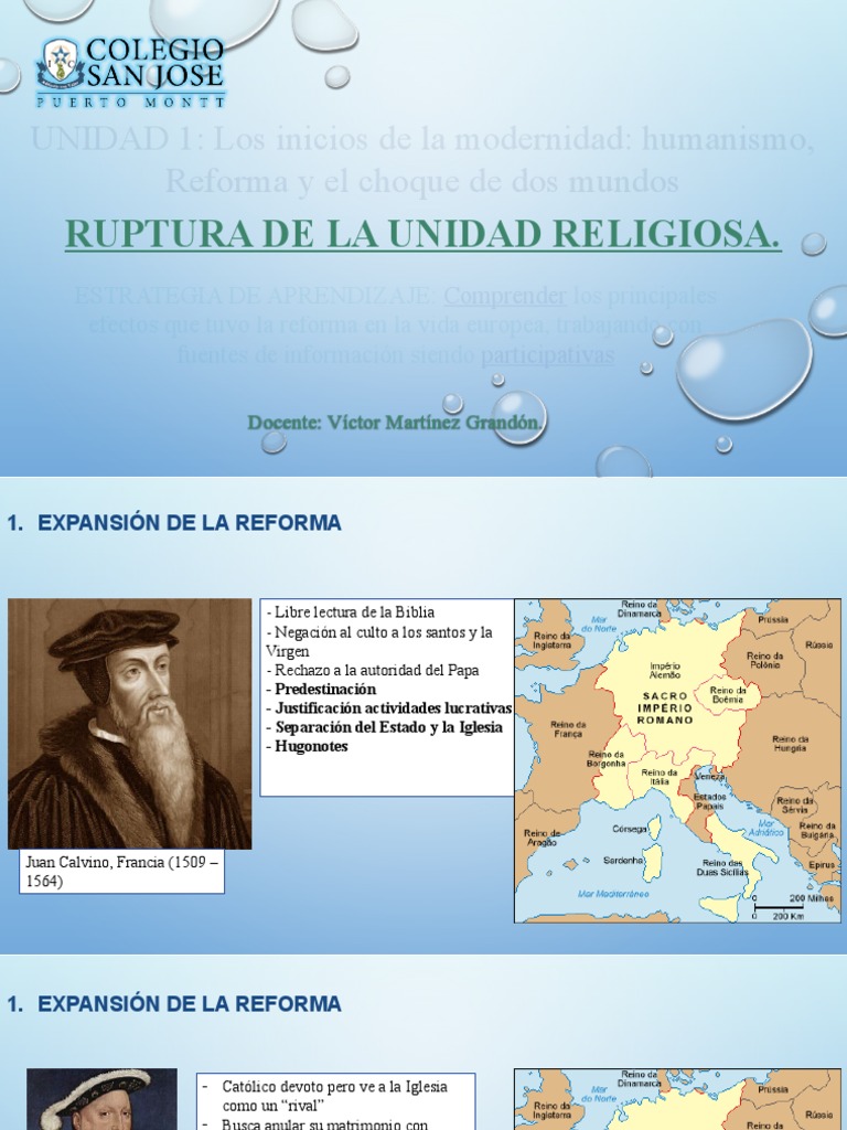 Expansión de La Reforma y La Respuesta de La Iglesia | PDF | Iglesia ...