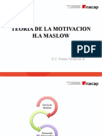 Teoría motivación Maslow cuidados enfermería