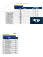 Plantilla Matriz de Comunicacion