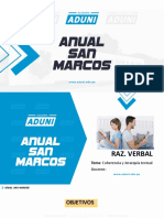 Anual San Marcos - Semana 3 - RV