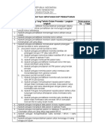 Daftar Tilik Sop Pendaftaran