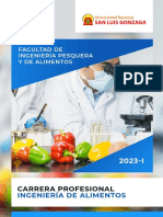 Carrera Profesional: Ingeniería de Alimentos