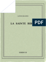 Segond Louis - La Sainte Bible