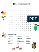 InsectsWordSearch 1
