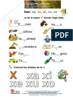 Xa Xe Xi Xo Xu - Recurso Didáctico Gratis de Cuentilocuras