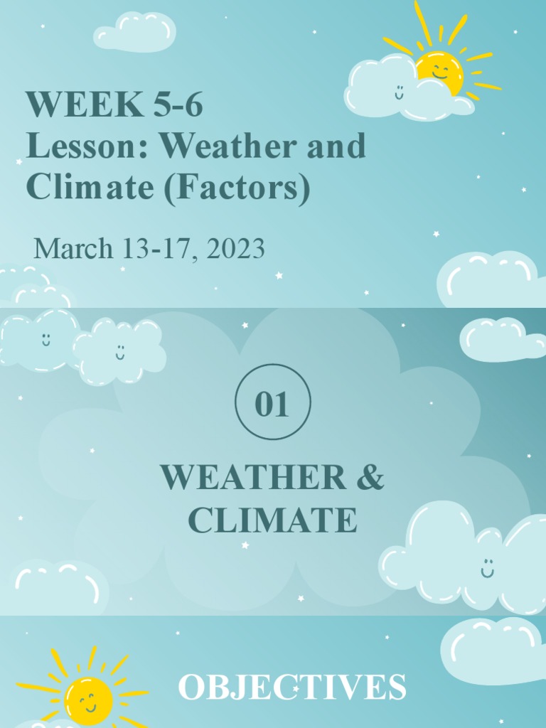 Weather and Climate | PDF