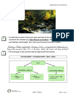 Worksheet - Nature 1