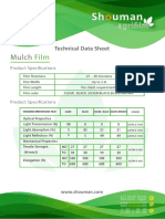 Mulch Film Technical Data Sheet