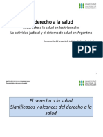 Presentación Abramovih - Pautassi - Derecho A La Salud Completa 2021 - Segundo Cuat - CAMPUS