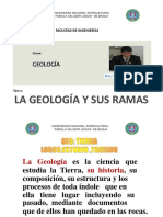 1° Semana - Geologia