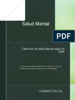 Salud Mental