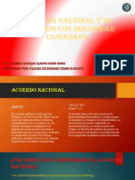 El Acuerdo Nacional y su relación con la seguridad ciudadana