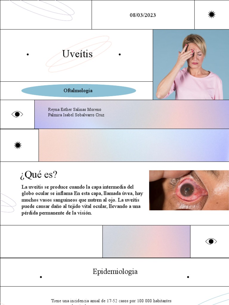 UVEITIS-1 | PDF | Ojo humano | Inflamación