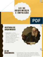 Lei de Arquimedes e impulsão: conceitos e história