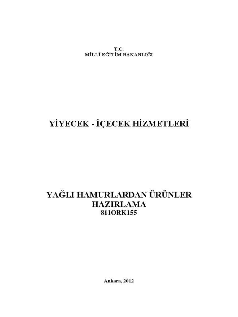 Ya li hamurlardan r nler hazirlama pdf