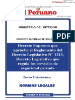 Decreto Legislativo N°1213