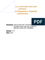 Trabajo Integrador Idáctica y Currículum Del Nivel Primario