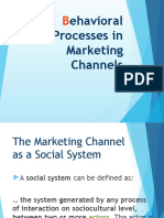 4-Behavioral Processess in Marketing Channels