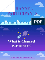 Channel Participant Roles