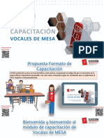 Capacitación Vocales de Mesa