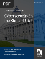 A Performance Audit of The Cybersecurity in The State of Utah-Report #2023-04