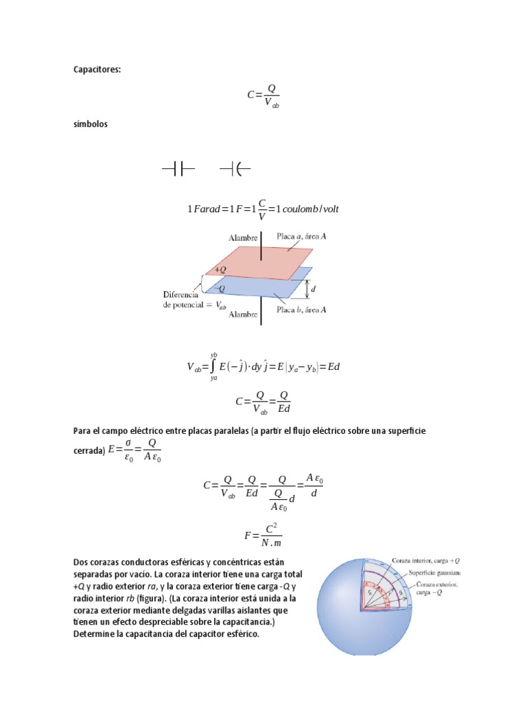Capacitor Es | PDF | Condensador | Capacidad