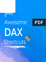 Power BI DAX Keyboard Shortcuts