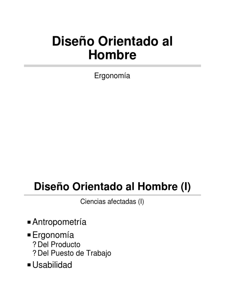 Diseño Orientado | PDF | Factores humanos y ergonomía | Diseño