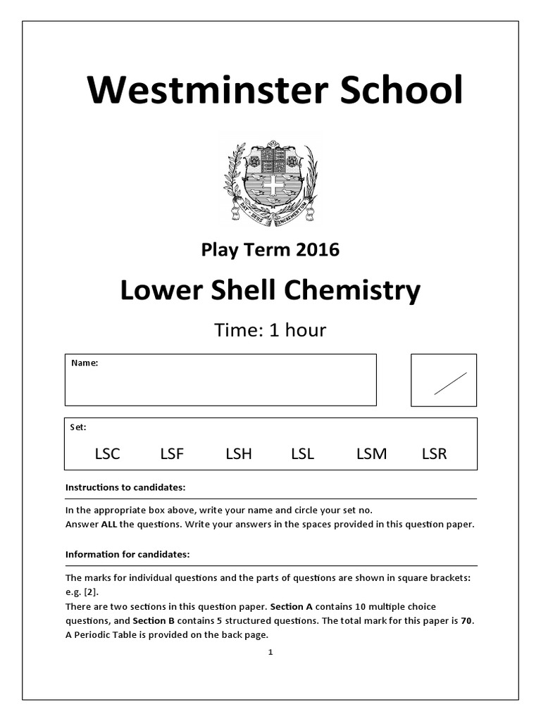 LS Exam PT 2016 | PDF
