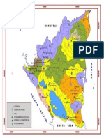 mapa hidrografico de nicaragua