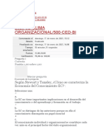 Clima Organizacional Examen Yeny