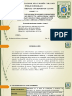 Impactos ambientales ampliación pista aeropuerto Tarapoto