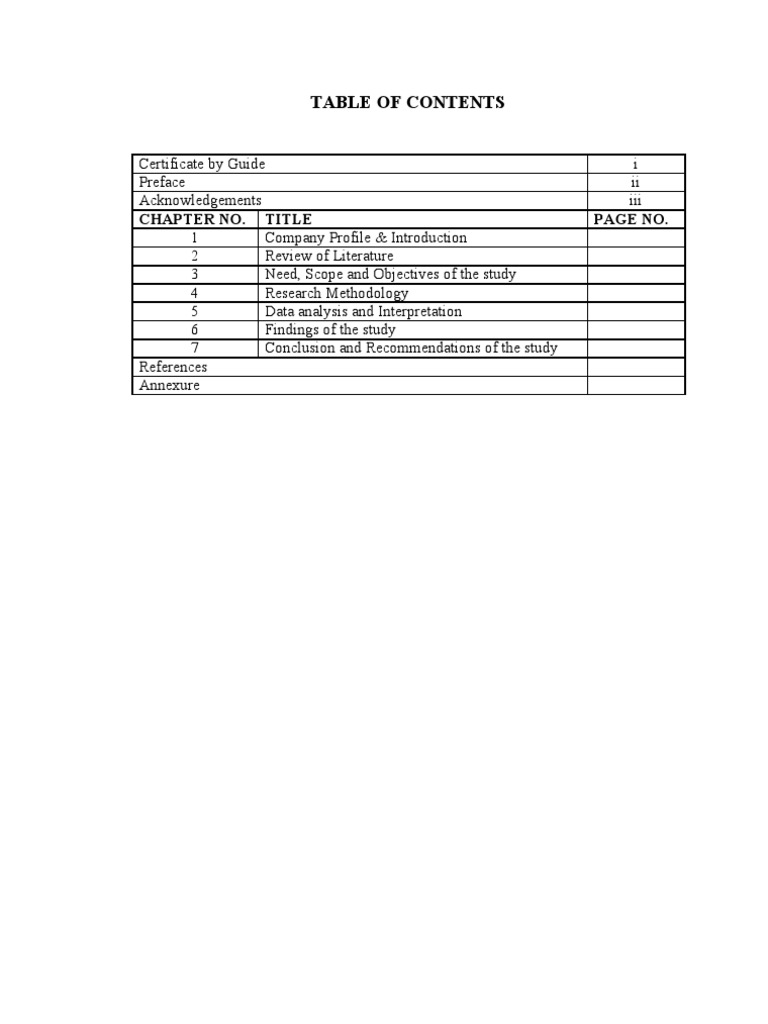Study Overview and Findings Report | PDF