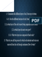 Quiz Soil Profile