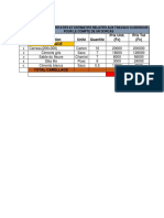 Devis Quantitatifs Et Estimatifs Relatifs Aux Travaux Ci