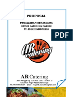 Proposal Ar Catering PT Iseki Indonesia