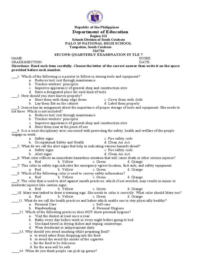Tle 7 | PDF | Waste Management | Waste