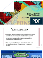 Pensamiento Filosofico Latinoamericano