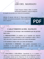 Diapositivas Del Contrato Del Mandato