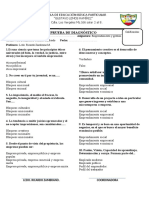 Pruebas de Diagnóstico Emprendimiento